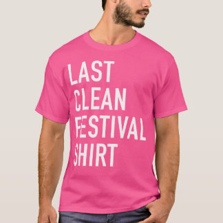 Camiseta Último Festival Limpio de Música Electro