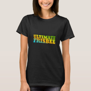 Camiseta Último Frisbee Diseñado Con Colores Naturales