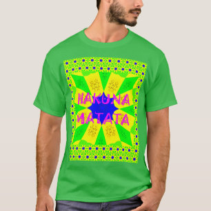 Camiseta Último Hakuna Matata Hermoso Colo de Diseño Increí