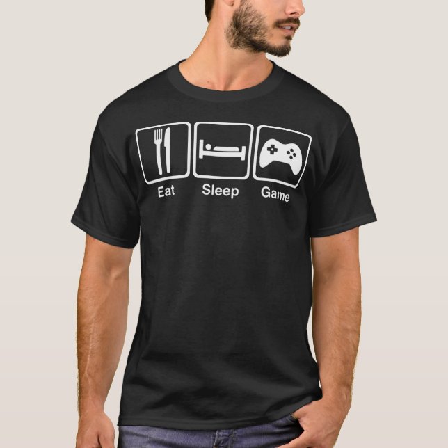 Camiseta Último juego de sueño de comida (Anverso)