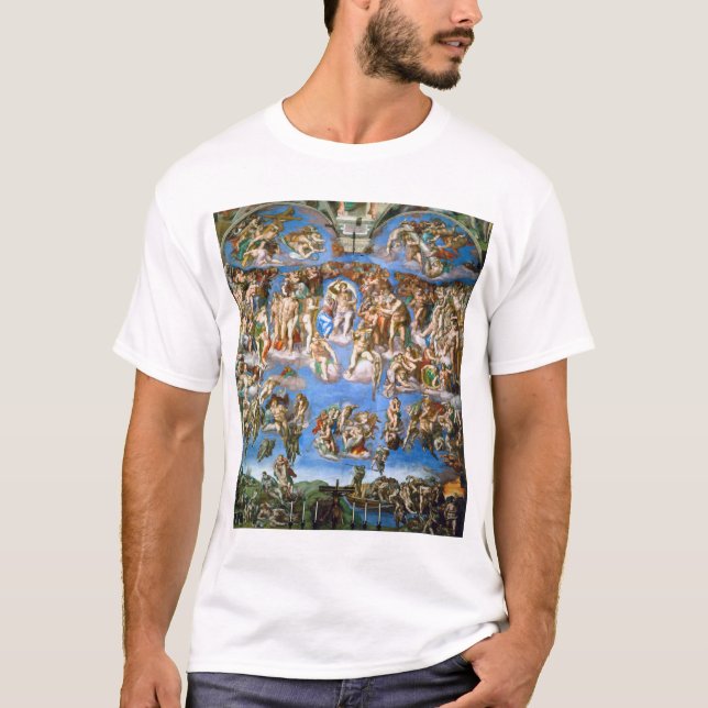 Camiseta Último Juicio, Miguel Ángel, 1536-1541 (Anverso)