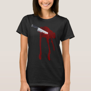 Camiseta Último minuto espeluznante Falso Sta de Herida Her