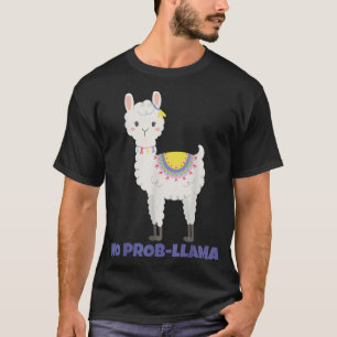 Camiseta Último minuto Hanukkah No Prob Llama Alpaca