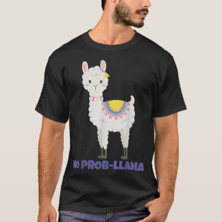 Camiseta Último minuto Hanukkah No Prob Llama Alpaca 