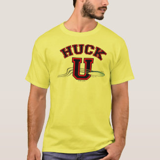 Camiseta Último NEGRO ROJO del HUCK U
