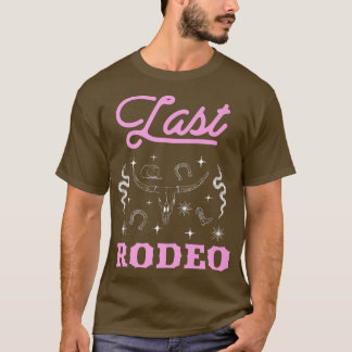 Camiseta Último partido de la bachillerato de rodeo de novi