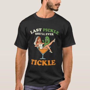 Camiseta Último pepinillo que jamás hará cosquillas diverti