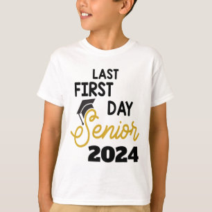 Camiseta Último Primer Día Senior 2024 Volver A La Escuela 