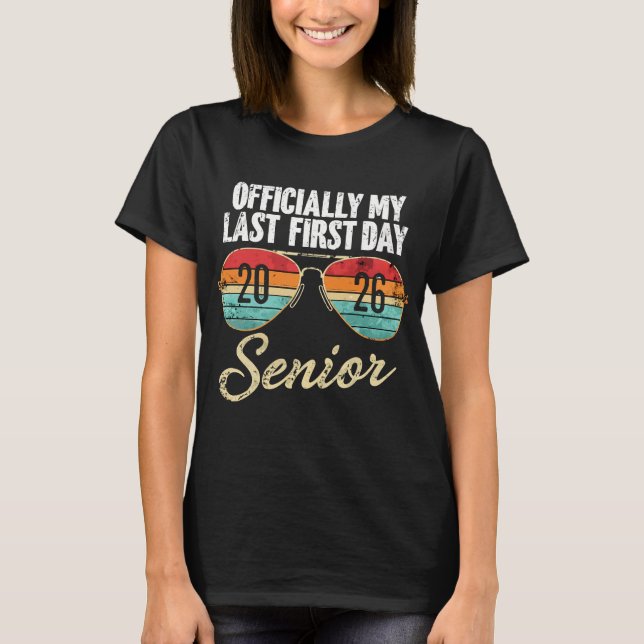 Camiseta Último primer día Senior 2026 (Anverso)