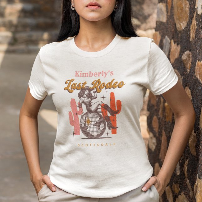 Camiseta Último Rodeo Disco Vaquera Semana de Soltera (Subido por el creador)
