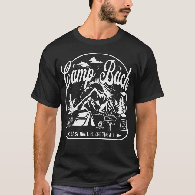 Camiseta Último Sendero Antes de la Despedida de Soltera en (Anverso)