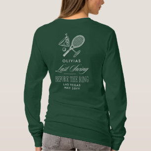 Camiseta Último Swing Antes de la Despedida de Soltera de T
