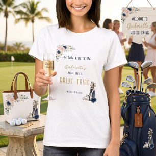 Camiseta Último swing antes de la novia del golf Bacheloret