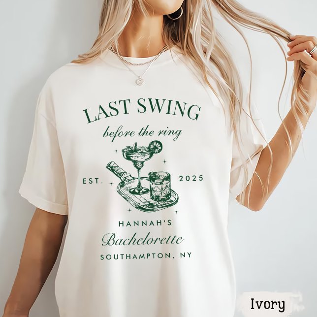 Camiseta Último Swing Antes del Anillo Pickleball Bach Week (Subido por el creador)