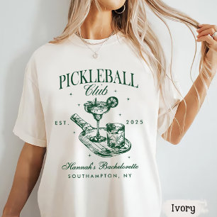 Camiseta Último swing antes del fin de semana de pickleball