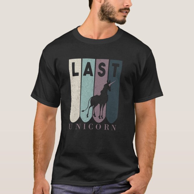 Camiseta Últimos amigos unicornio (Anverso)
