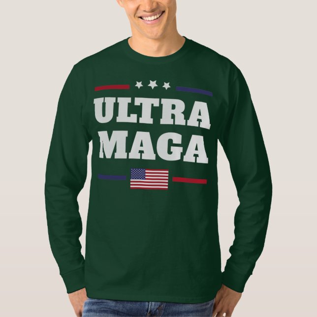Camiseta Ultra Maga Funny Republican Quotes  (Anverso)