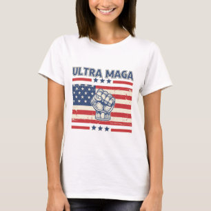 Camiseta Ultra MAGA - Patriótico Donald Trump