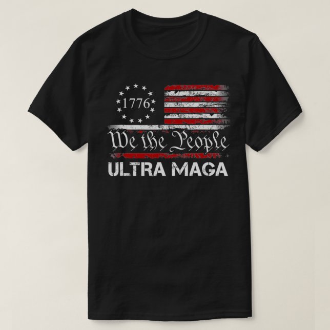 Camiseta Ultra Maga Proud UltraMaga Vintage  (Diseño del anverso)