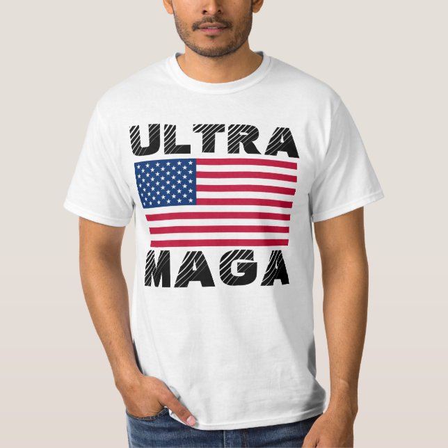 CAMISETA ULTRA MAGA TRUMP (Anverso)