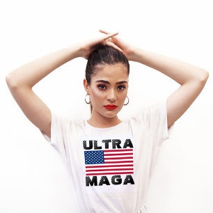 Camiseta ULTRA MAGA TRUMP -CAMISETAS NAVIDADES
