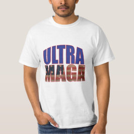 Camiseta Ultra MAGA Trump Supporter ⛳ grande de nuevo EE.UU