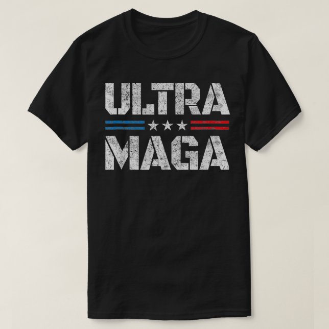 Camiseta Ultra Maga UltraMaga Estados Unidos Orgulloso Esta (Diseño del anverso)
