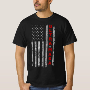 Camiseta Ultra MAGA Vintage Bandera Americana Ultra MAGA
