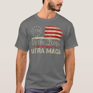 Camiseta Ultra MAGA We the People America Flag