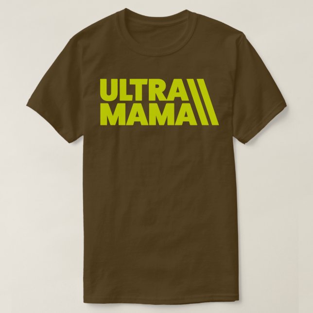 Camiseta Ultra Mama Trail Corriendo A Mamá Ultramarathon (Diseño del anverso)
