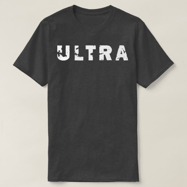 Camiseta Ultra Texto (Diseño del anverso)