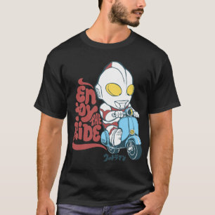 CAMISETA ULTRAMAN RIDING SCOOTER - JAPÓN RETRO TOKUSATSU