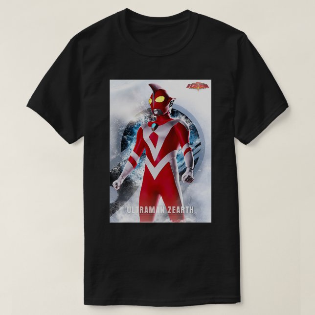 Camiseta ULTRAMAN ZEARTH Ultra Galay Lucha contra el Cro De (Diseño del anverso)