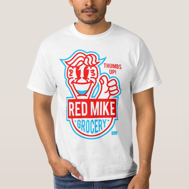 CAMISETA ULTRAMARINOS ROJO DE MIKE (Anverso)