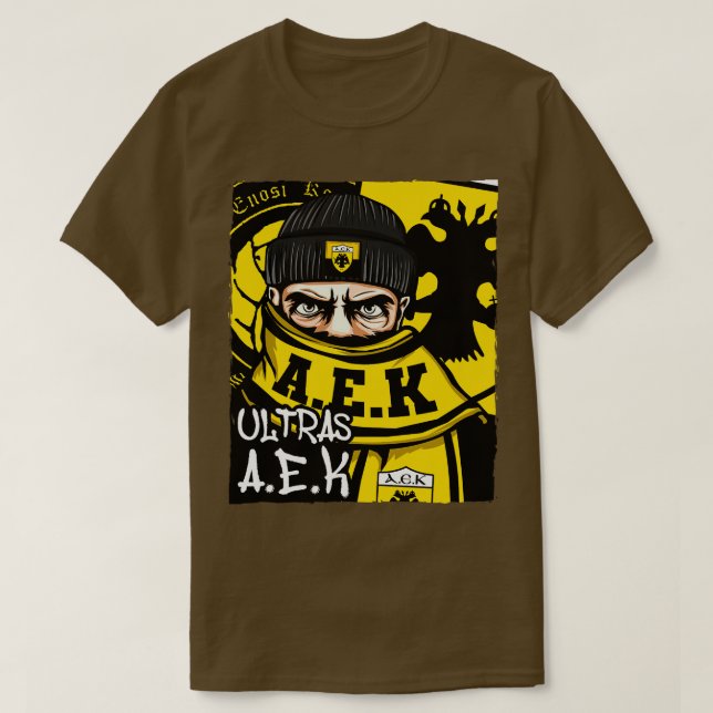 Camiseta Ultras AEK (Diseño del anverso)