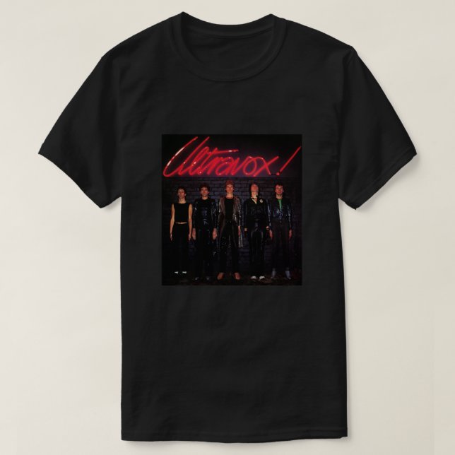 Camiseta Ultravox (Diseño del anverso)