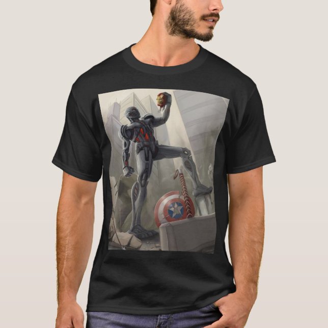 Camiseta Ultron – Rise of the Machine (Anverso)