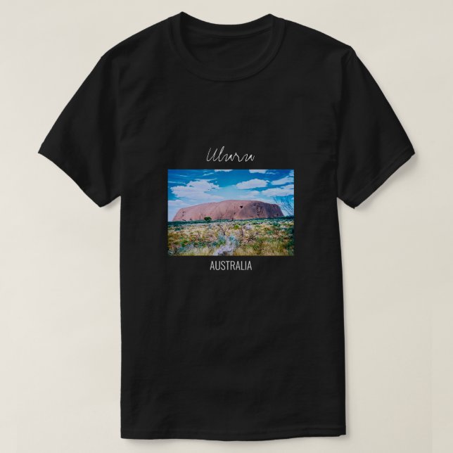 Camiseta Uluru Sunrise Central Australia (Diseño del anverso)