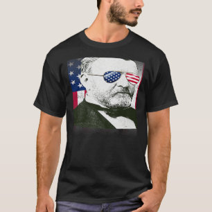 Camiseta Ulysses S Grant USA Bandera Patriótica Americana 4