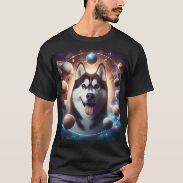 Camiseta Um PET no espaço (Anverso)