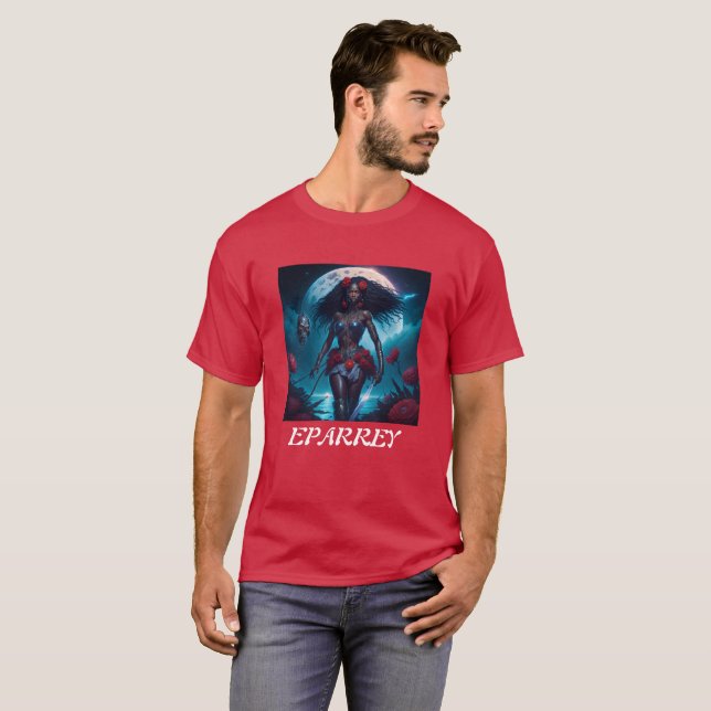 Camiseta UMBANDA IANSÃ - EPARREI GUERREIRA (Anverso completo)