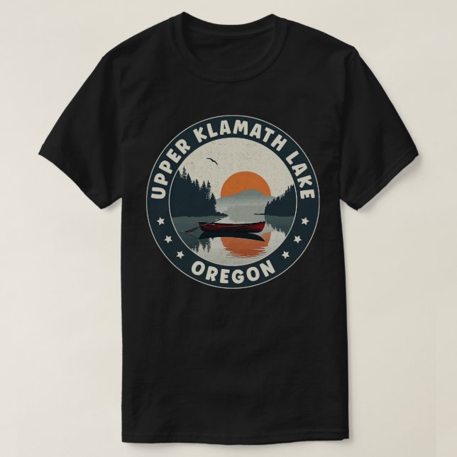 Camiseta Umbral del Alto Lago Klamath Oregon (Diseño del anverso)