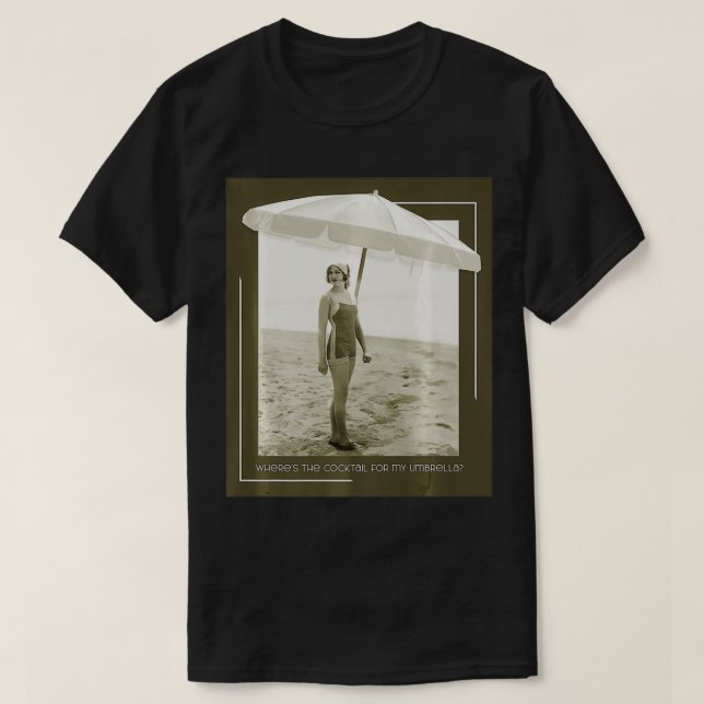 Camiseta Umbrella Cocktail Premium (Diseño del anverso)