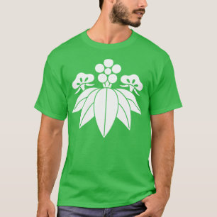 Camiseta ume de bambú de pino de estilo genciana