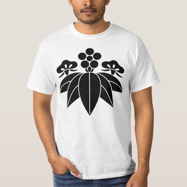 Camiseta ume de bambú de pino de estilo genciana (Anverso)