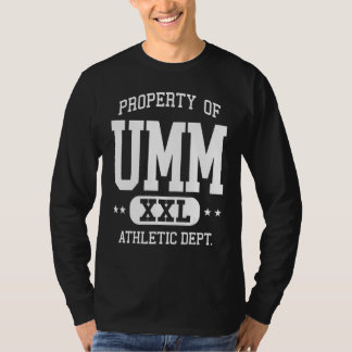 Camiseta UMM Retro Athletic Property Dept