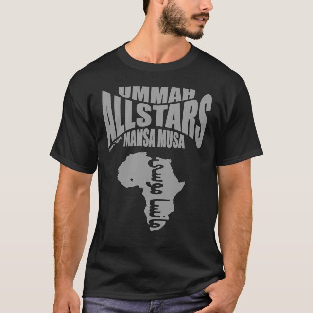 Camiseta Ummah Allstars Mansa Musa (Anverso)