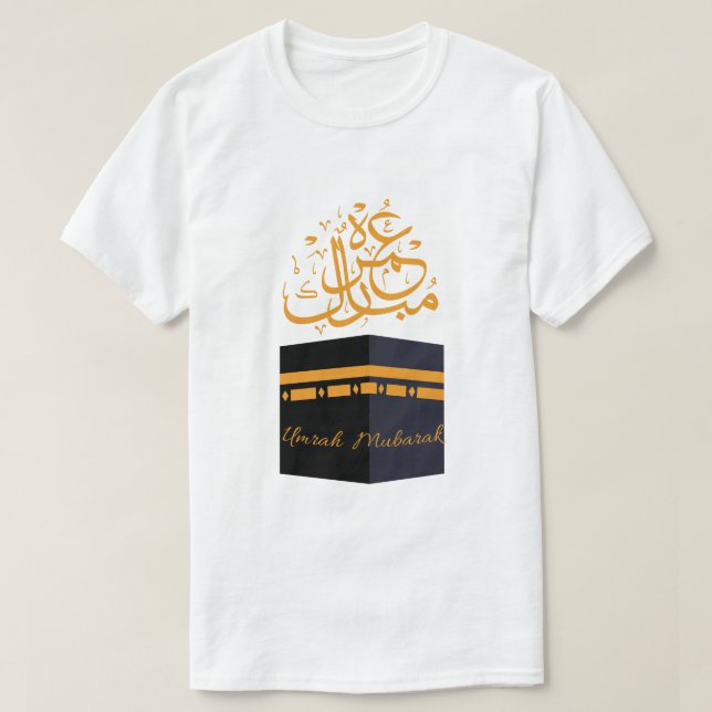 Camiseta umrah mubarak (Diseño del anverso)