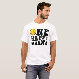 Camiseta Un abuelo feliz coincidiendo abuelo abuelo Tee