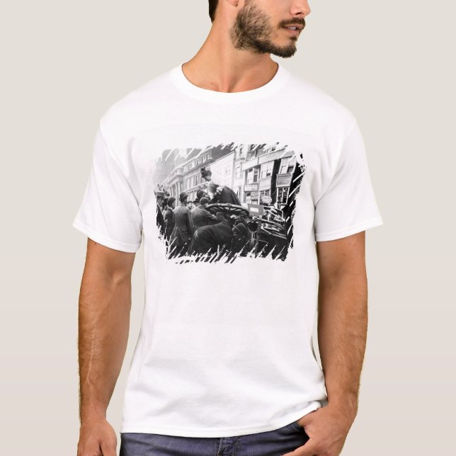 Camiseta Un accidente de calle (Anverso)